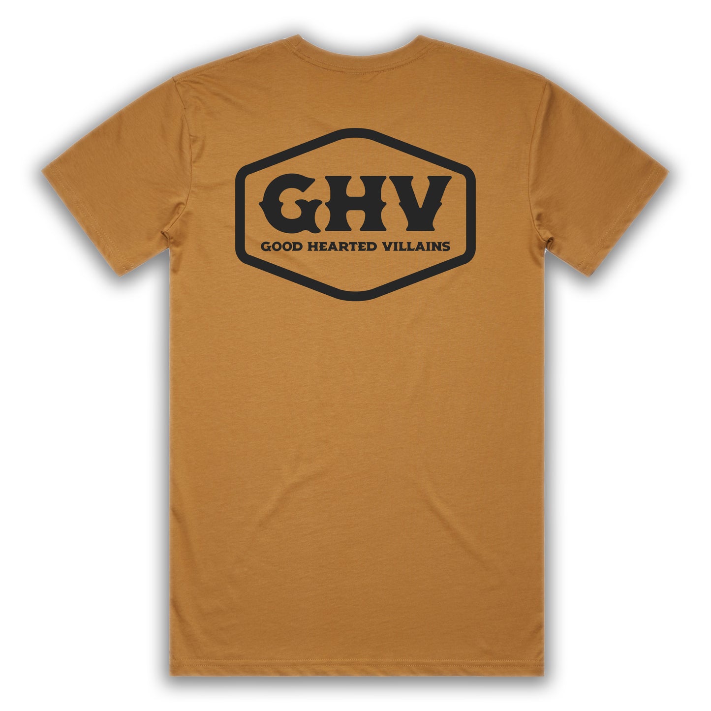 GHV Clean Badge Camel T-Shirt