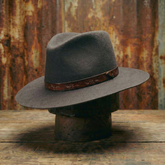 'Above Snakes' Charcoal Hat