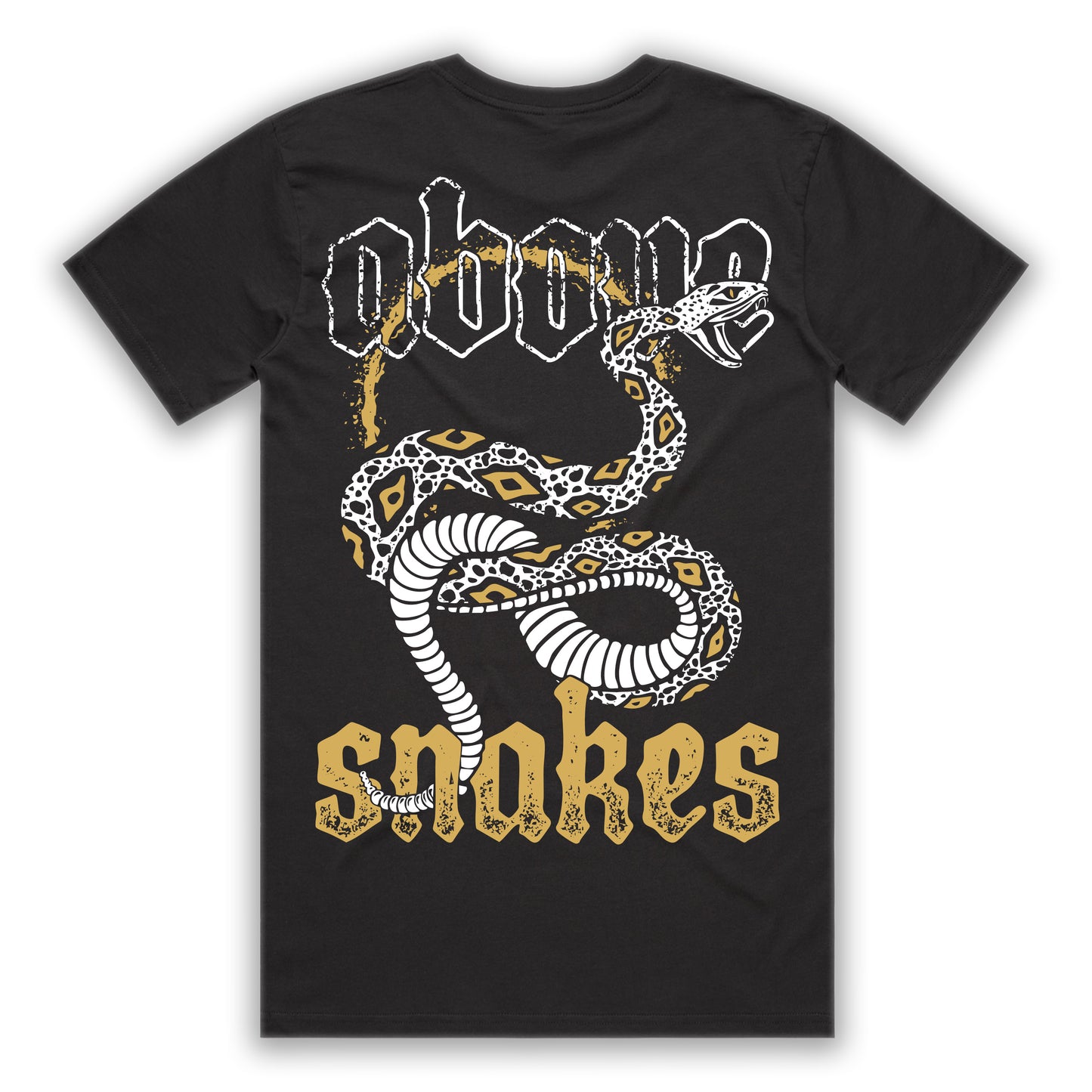 Above Snakes Coal T-Shirt