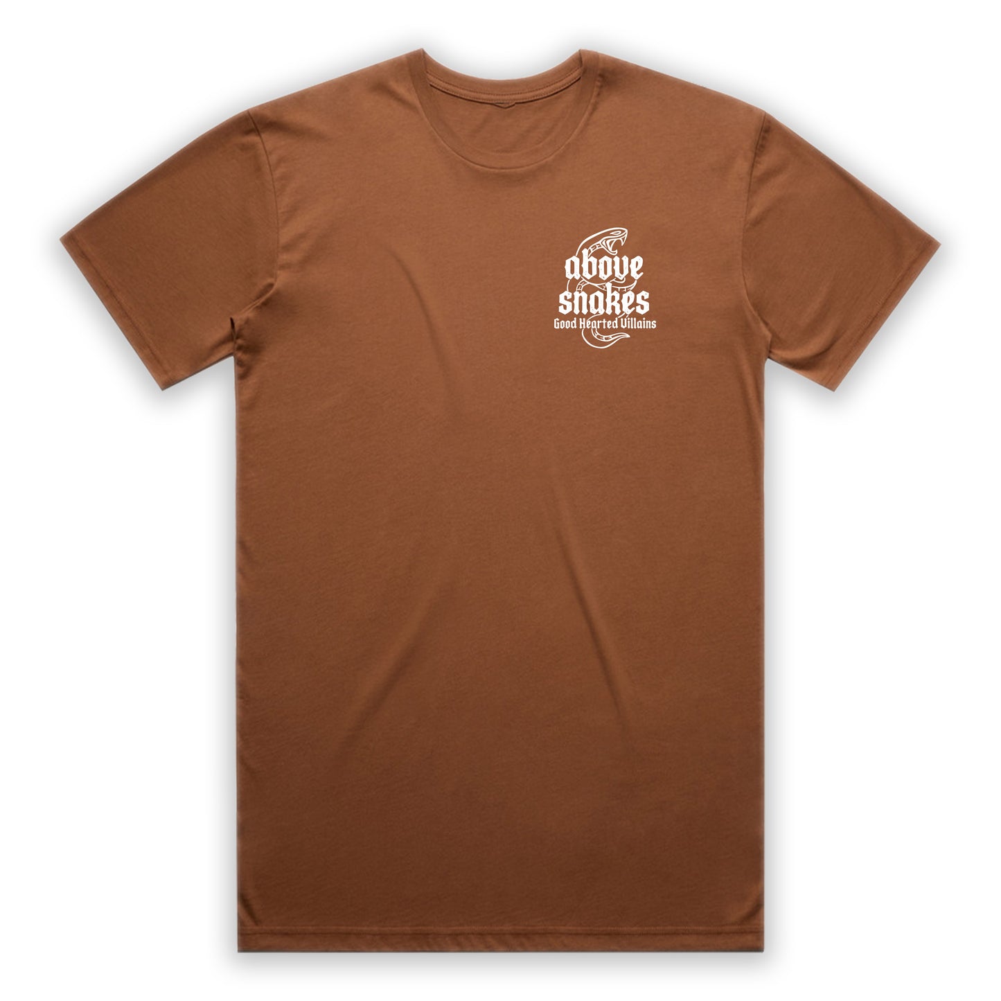 Above Snakes Cocoa T-Shirt
