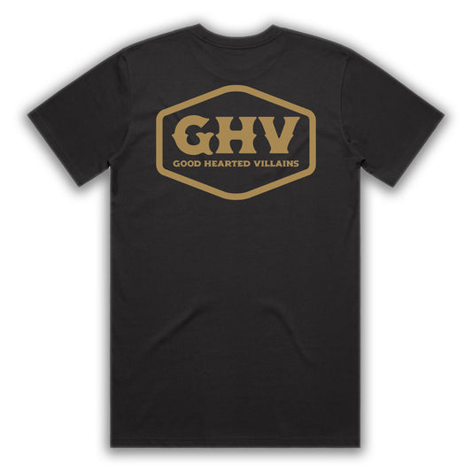 GHV Clean Badge Coal T-Shirt