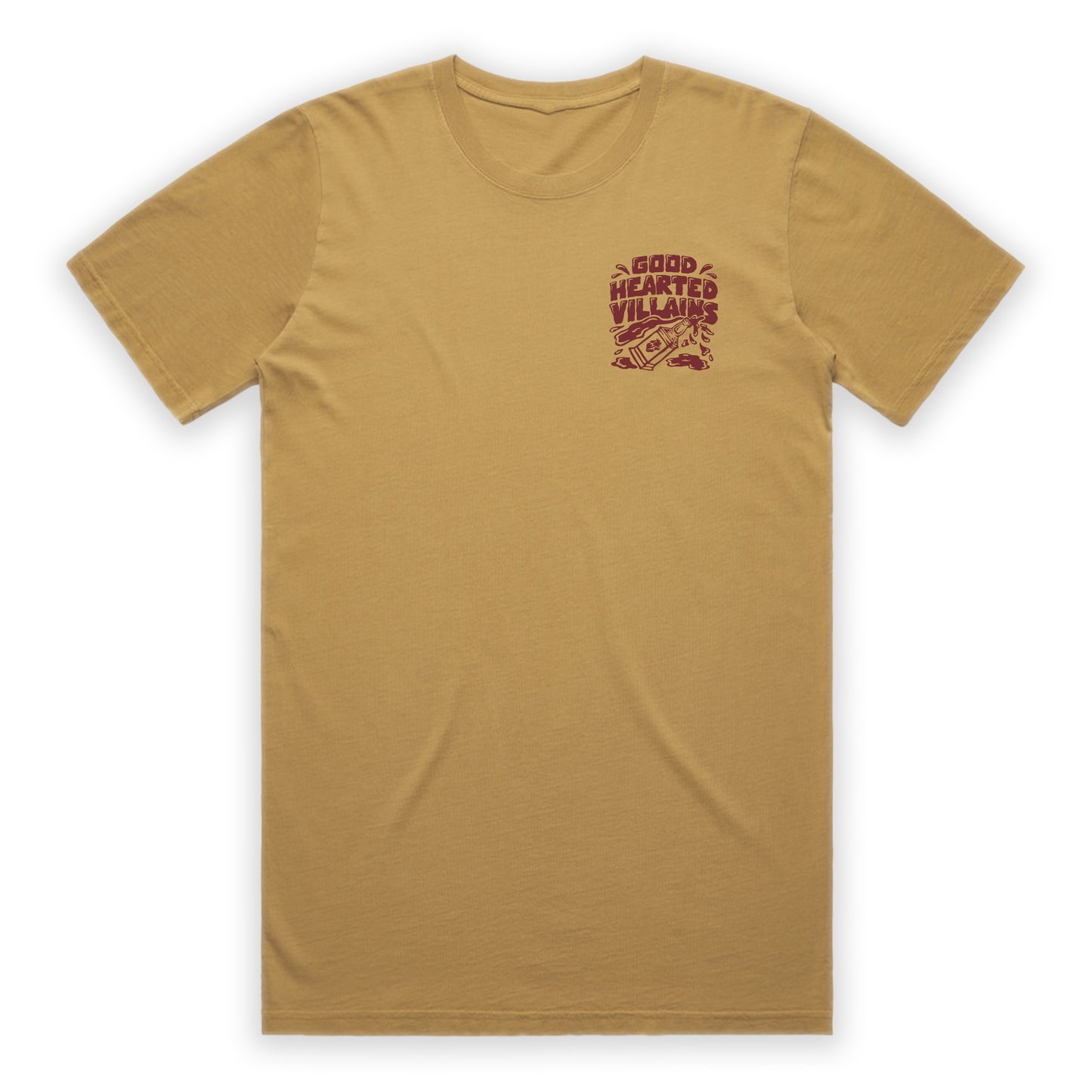Bad Habits Mustard T-Shirt
