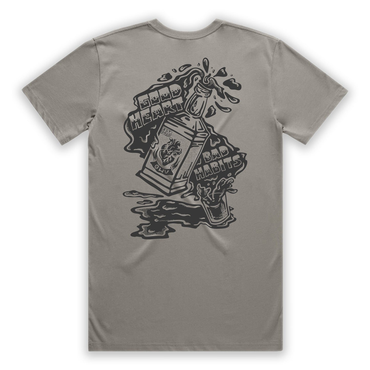 Bad Habits Granite T-Shirt