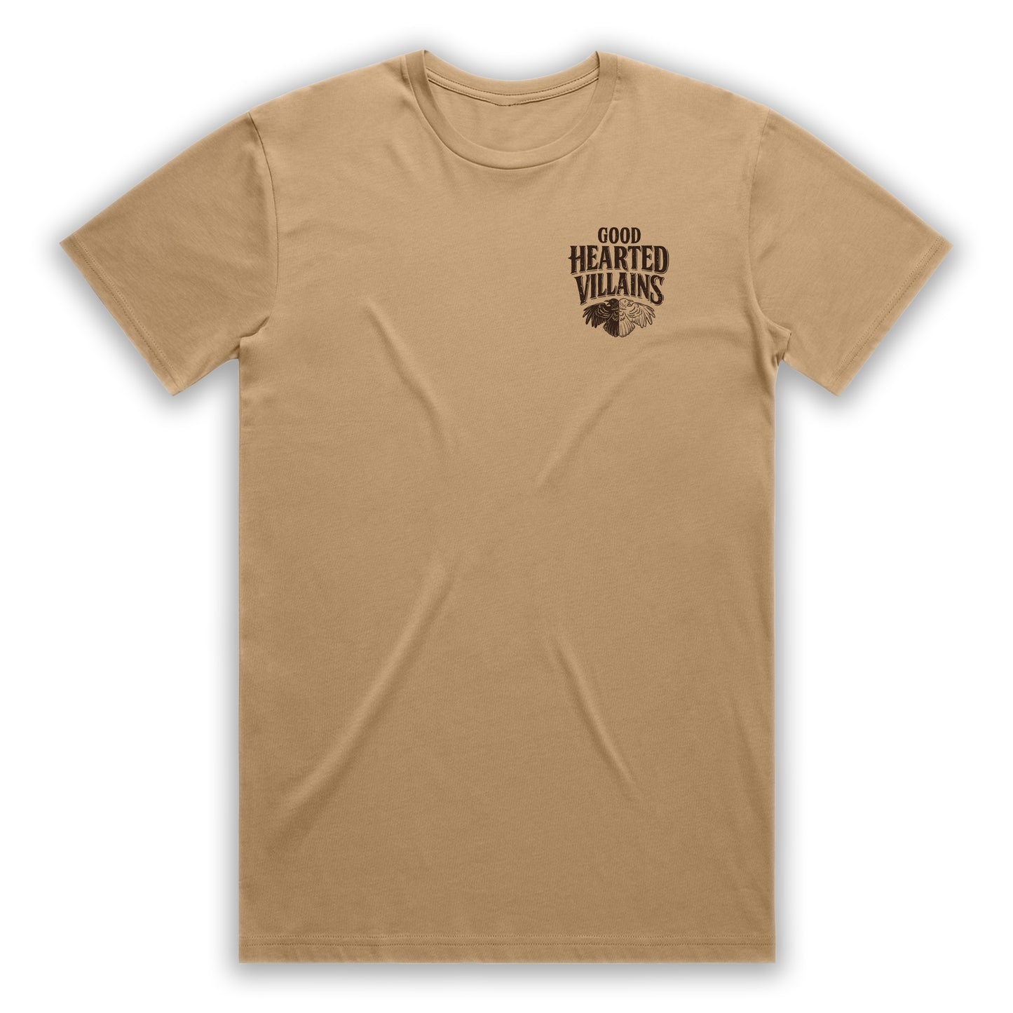 Villains Duality Crest Khaki T-Shirt